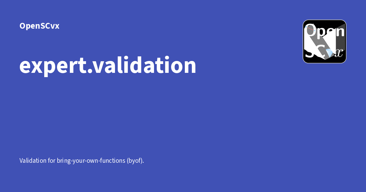 validation - OpenSCvx